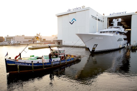 Image for article Feadship launches 57.6m 'Larisa'